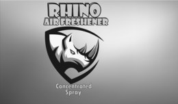 RHINO AIR FRESHENER CONCENTRATED SPRAY trademark
