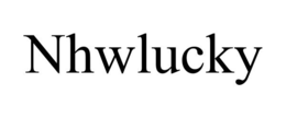 NHWLUCKY trademark