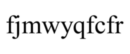 FJMWYQFCFR trademark