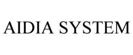 AIDIA SYSTEM trademark