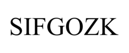 SIFGOZK trademark
