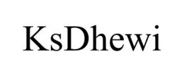 KSDHEWI trademark