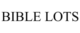 BIBLE LOTS trademark