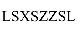 LSXSZZSL trademark