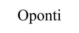 OPONTI trademark