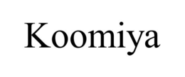 KOOMIYA trademark