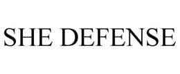 SHE DEFENSE trademark