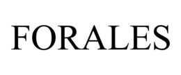 FORALES trademark