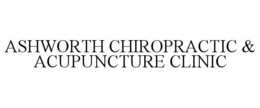 ASHWORTH CHIROPRACTIC & ACUPUNCTURE CLINIC trademark
