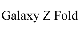GALAXY Z FOLD trademark