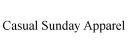 CASUAL SUNDAY APPAREL trademark