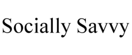 SOCIALLY SAVVY trademark