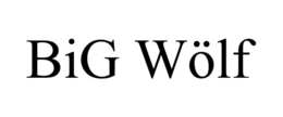BIG WÖLF trademark