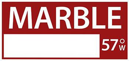 MARBLE 57°W trademark
