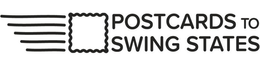 POSTCARDS TO SWING STATES trademark