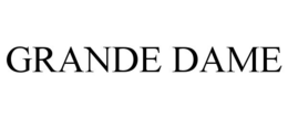 GRANDE DAME trademark