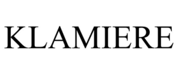 KLAMIERE trademark