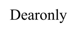 DEARONLY trademark