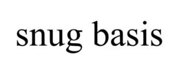 SNUG BASIS trademark