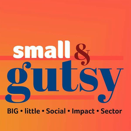 SMALL & GUTSY BIG · LITTLE ·SOCIAL · IMPACT · SECTOR trademark