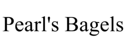 PEARL'S BAGELS trademark