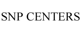 SNP CENTERS trademark