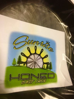 SUNRISE HONED CAST IRON trademark