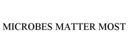 MICROBES MATTER MOST trademark