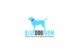 BLUE DOG FARM WHERE THE FUTURE MEETS THE PASTURE trademark