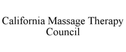 CALIFORNIA MASSAGE THERAPY COUNCIL trademark