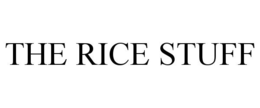 THE RICE STUFF trademark