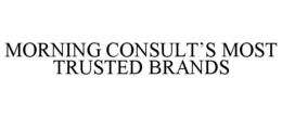 MORNING CONSULT'S MOST TRUSTED BRANDS trademark