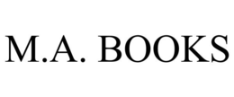 M.A. BOOKS trademark