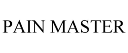 PAIN MASTER trademark