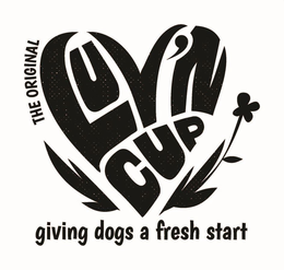 THE ORIGINAL LUV'N CUP GIVING DOGS A FRESH START trademark