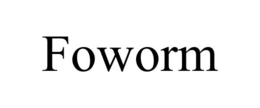 FOWORM trademark