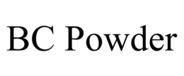 BC POWDER trademark