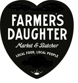 FARMER'S DAUGHTER MARKET & BUTCHER LOCAL FOOD, LOCAL PEOPLE trademark