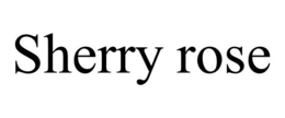 SHERRY ROSE trademark