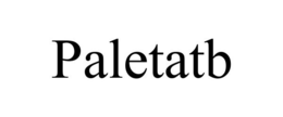 PALETATB trademark