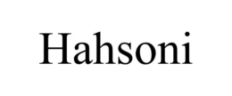 HAHSONI trademark