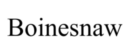 BOINESNAW trademark