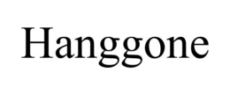 HANGGONE trademark
