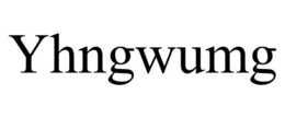 YHNGWUMG trademark