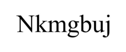NKMGBUJ trademark