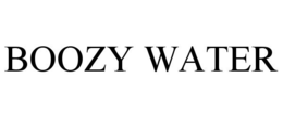BOOZY WATER trademark