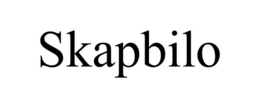 SKAPBILO trademark