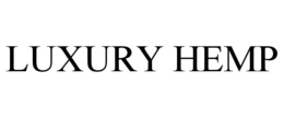 LUXURY HEMP trademark