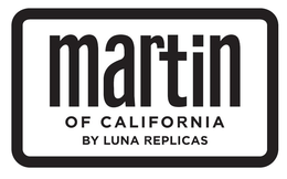 MARTIN OF CALIFORNIA BY LUNA REPLICAS trademark
