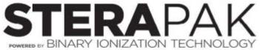 STERAPAK POWERED BY BINARY IONIZATION TECHNOLOGY trademark